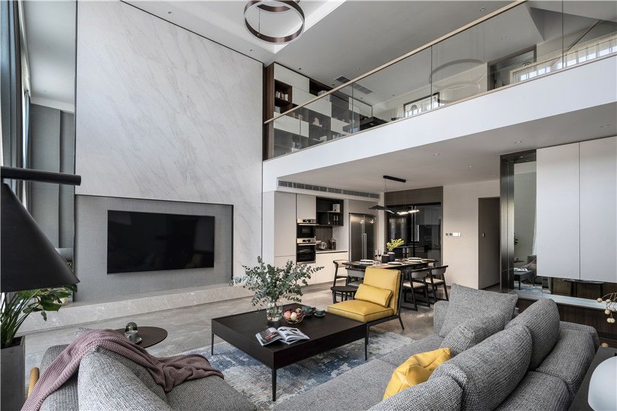 ​白色现代风格装修效果图 以至简诠释大美_1