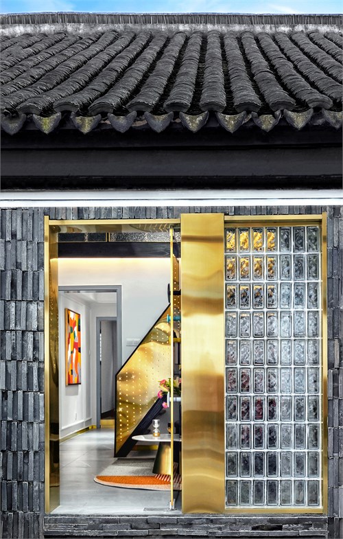 浴室木地板上墙效果图 感受幽兰芬芳_1