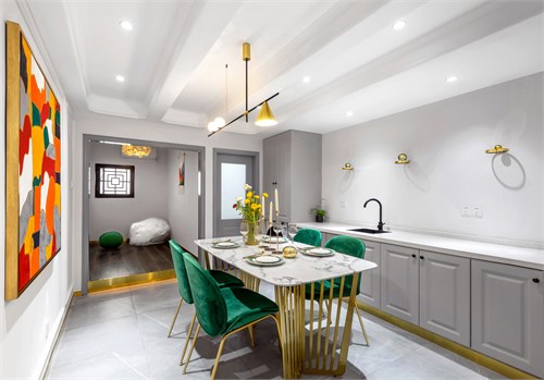 浴室木地板上墙效果图 感受幽兰芬芳_7