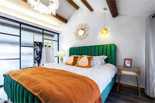 浴室木地板上墙效果图 感受幽兰芬芳_12