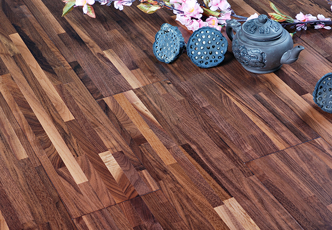 懿品自然地板 美国黑胡桃装修效果图